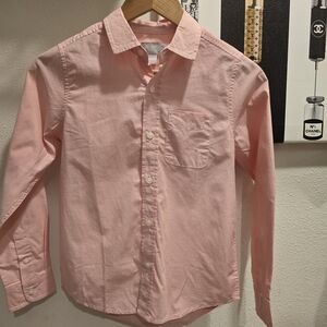 Place Boys Pink Casual Button Down Shirt